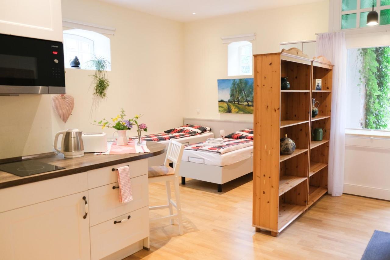 Schloms Hof Apartman Waffensen Kültér fotó